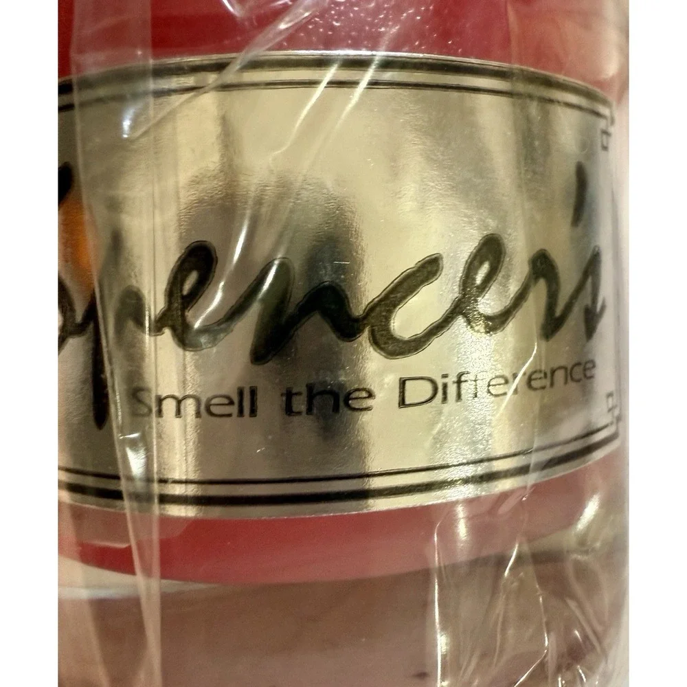Vintage Spencer's Candlery Jar Candles Mulberry Fresh‎ Apple NOS Lot 2